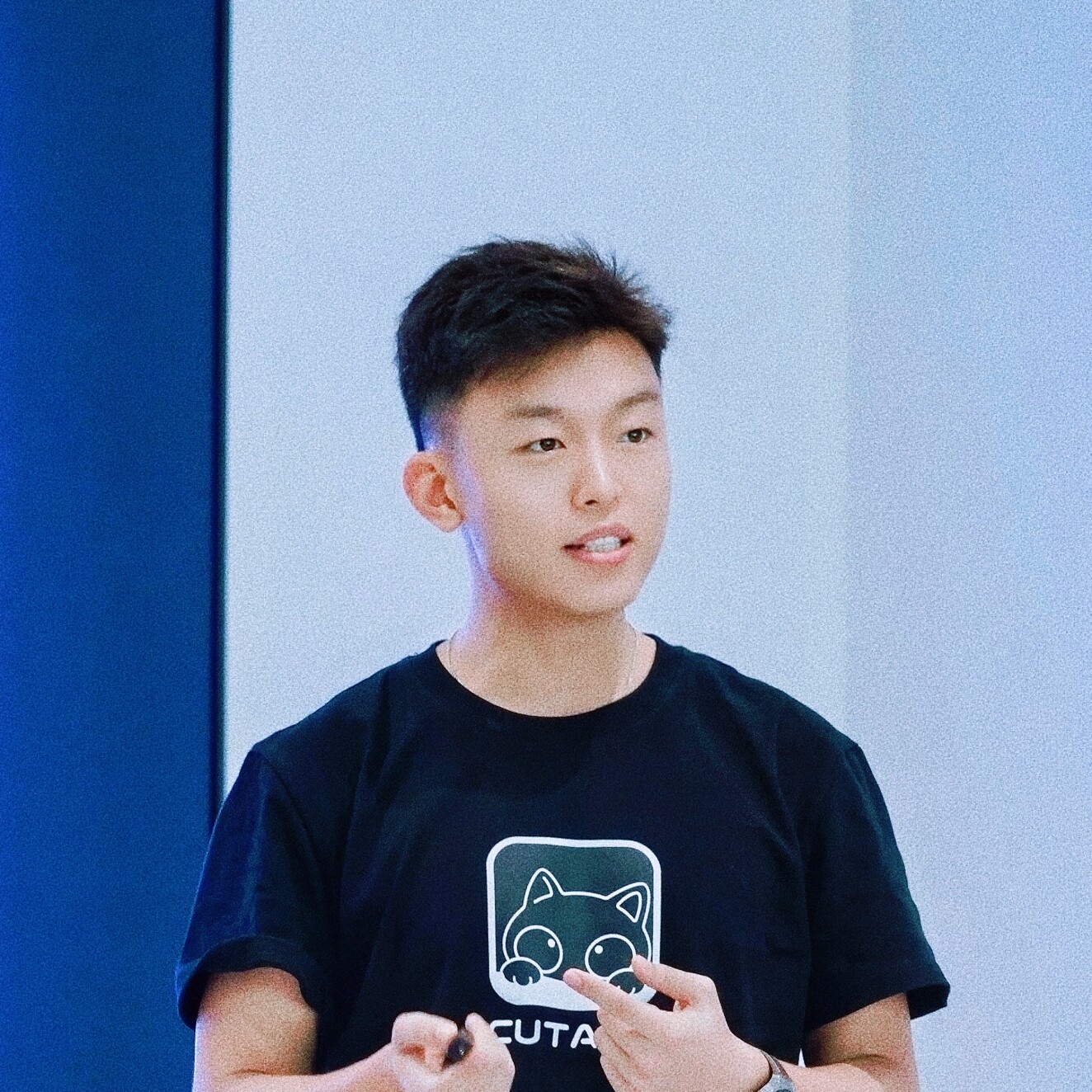 Osborn 侯超凡在分享现场